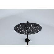 Душевая стойка Frap F24807-6, черная