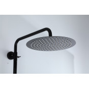 Душевая стойка Frap F24807-6, черная