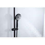 Душевая стойка Frap F24807-6, черная