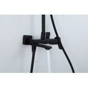 Душевая стойка Frap F2484-6, черная
