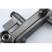 Душевая стойка Frap F2484-9, оружейная сталь