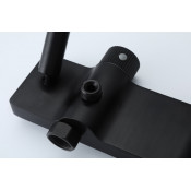 Душевая стойка Frap F24201-6, черная Душевая стойка Frap F24201-6, черная