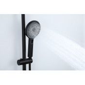 Душевая стойка Frap F24201-6, черная Душевая стойка Frap F24201-6, черная