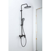 Душевая стойка Frap F24201-6, черная Душевая стойка Frap F24201-6, черная