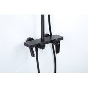 Душевая стойка Frap F24201-6, черная Душевая стойка Frap F24201-6, черная