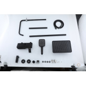 Душевая стойка Frap F24202-6, черная Душевая стойка Frap F24202-6, черная