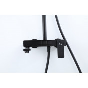 Душевая стойка Frap F24202-6, черная Душевая стойка Frap F24202-6, черная