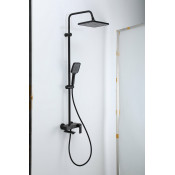 Душевая стойка Frap F24202-6, черная Душевая стойка Frap F24202-6, черная