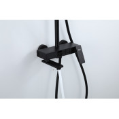 Душевая стойка Frap F24202-6, черная Душевая стойка Frap F24202-6, черная