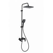 Душевая стойка Frap F24202-6, черная Душевая стойка Frap F24202-6, черная