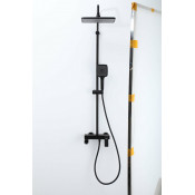 Душевая стойка Frap F24202-6, черная Душевая стойка Frap F24202-6, черная