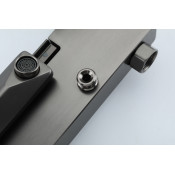 Душевая стойка Frap F24202-9, оружейная сталь