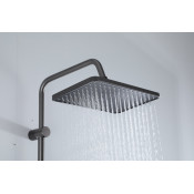 Душевая стойка Frap F24203-9, оружейная сталь Душевая стойка Frap F24203-9, оружейная сталь