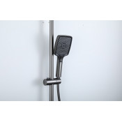 Душевая стойка Frap F24203-9, оружейная сталь Душевая стойка Frap F24203-9, оружейная сталь