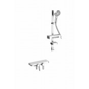 Смеситель для ванны GAPPO G3296-20 с душевым гарнитуром, хром, латунь Смеситель для ванны GAPPO G3296-20 с душевым гарнитуром, хром, латунь