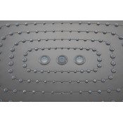 Душевая стойка Gappo G2448-9, оружейная сталь