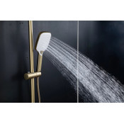 Душевая стойка Gappo G2448-3 , золотой сатин Душевая стойка Gappo G2448-3 , золотой сатин