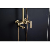 Душевая стойка Gappo G2448-3 , золотой сатин Душевая стойка Gappo G2448-3 , золотой сатин