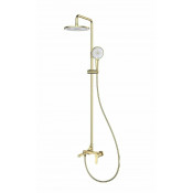 Душевая система Gappo G99-33 G2499-33, сатин золотой