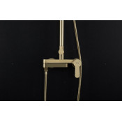 Душевая система Gappo G99-33 G2499-33, сатин золотой