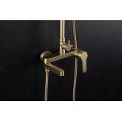 Душевая система Gappo G99-33 G2499-33, сатин золотой