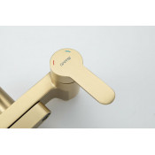 Душевая система Gappo G99-33 G2499-33, сатин золотой