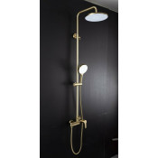Душевая система Gappo G99-33 G2499-33, сатин золотой