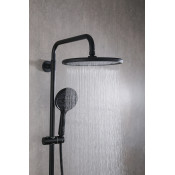 Душевая стойка со смесителем Gappo G2495-96, черная Душевая стойка со смесителем Gappo G2495-96, черная