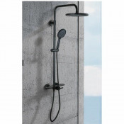 Душевая стойка со смесителем Gappo G2495-96, черная Душевая стойка со смесителем Gappo G2495-96, черная